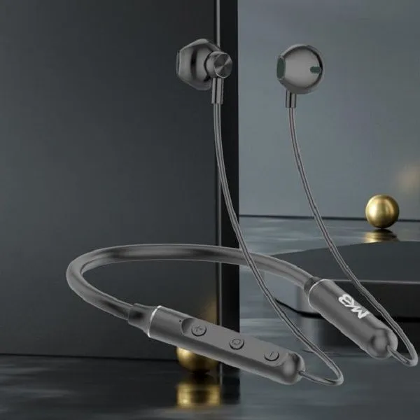 Magnetic Wireless Neckband Headphones - MKB V01 Model for Seamless Audio % Magnetic Wireless Neckband Headphones - MKB V01 Model for Seamless Audio