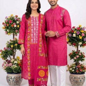 Matching Couples’ Sharees – Elegant Traditional Outfits for Him and Her