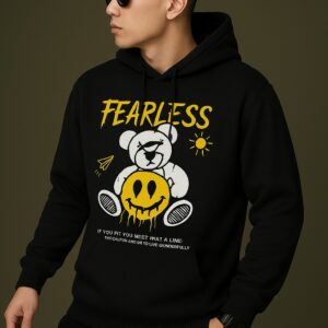 Men's and Women's Drop Shoulder Hooded Sweatshirt - Casual Fit and Cozy Style