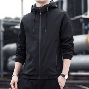 Men's Bonded Hoodie - Stylish and Comfortable Layering Essential