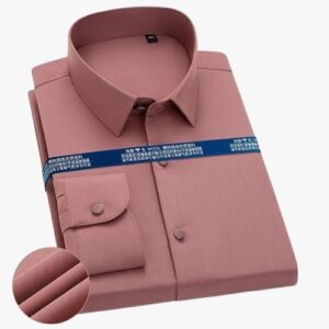 Men's Formal Long Sleeve Dress Shirt - Elegant & Classy Fit