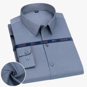 Men's Formal Long Sleeve Shirt - Classic Fit, Premium Fabric