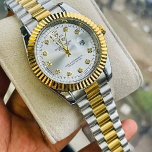 Men's Gold Quartz Watch - Elegant Timepiece for Timeless Style
