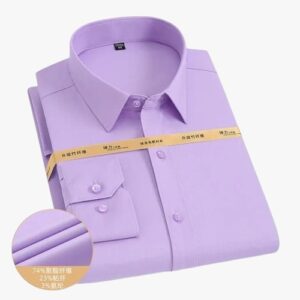 Men's Long Sleeve Dress Shirt - Classic Fit, Stylish & Comfortable