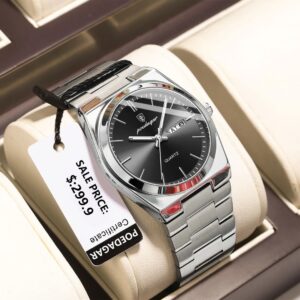 Men's Luxury POEDAGAR 930 Chronograph Watch - Premium Style Timepiece