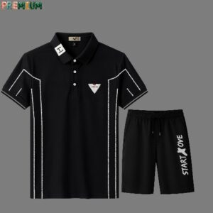 Men's Polo Shirt and Half Pant Set - Stylish Casual Outfit for Every Occasion