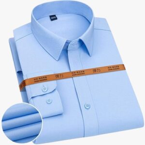 Men's Premium Long Sleeve Dress Shirt - Elegant Formal Wear
