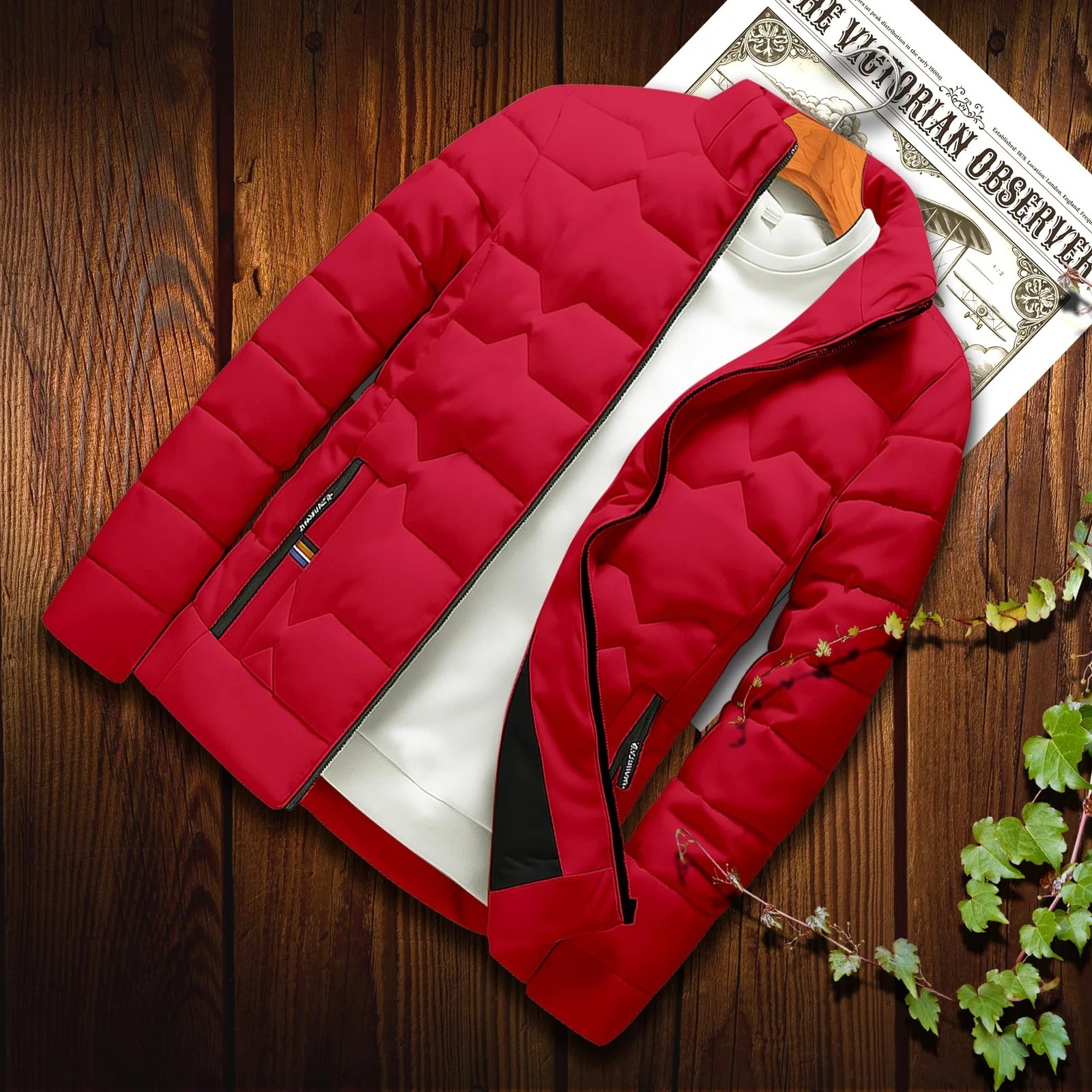 Men's Premium Padded Jacket - Stylish & Comfortable Outerwear % Men's Premium Padded Jacket - Stylish & Comfortable Outerwear