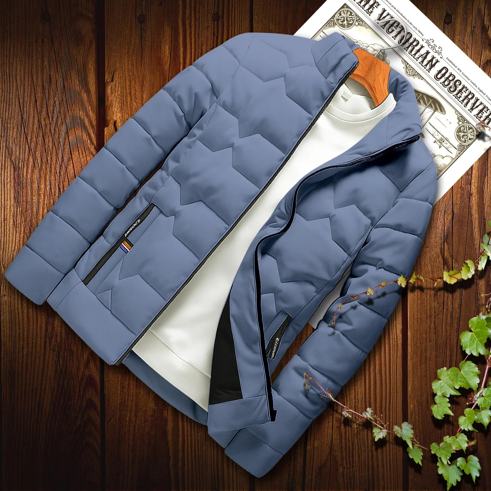 Men's Premium Padded Jacket - Stylish & Comfortable Outerwear % Men's Premium Padded Jacket - Stylish & Comfortable Outerwear