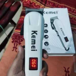 Men's Rechargeable Hair Clipper & Trimmer - Kemei KM-809A