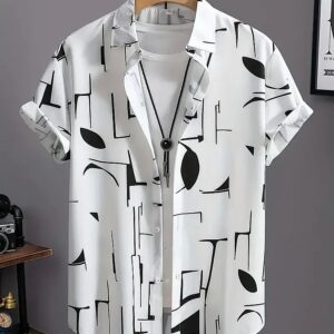 Men's Short-Sleeve Casual Shirt