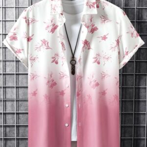 Men's Short-Sleeve Cotton Shirt