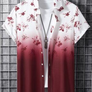 Men's Short-Sleeve Cotton Shirt
