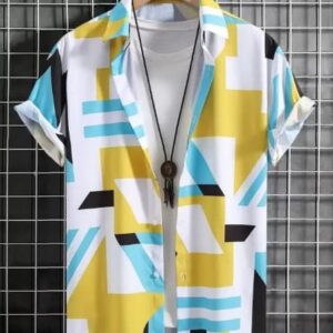 Men's Short-Sleeve Cotton Shirt