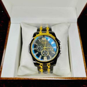 Men's Stainless Steel Fashion Watch by Rosra - Stylish and Durable Timepiece