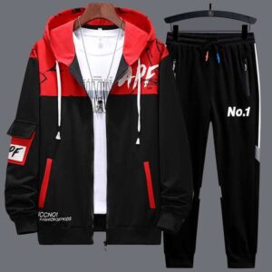 Men's Stylish Hoodie and Pant Set - Trendy Export Design Ensemble