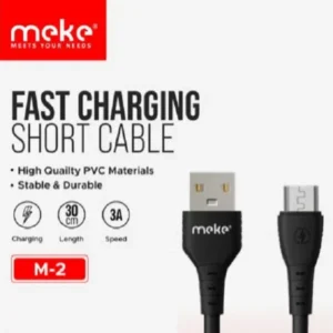 Micro USB Short Charging Cable - Meke M2 High-Speed Data Transfer