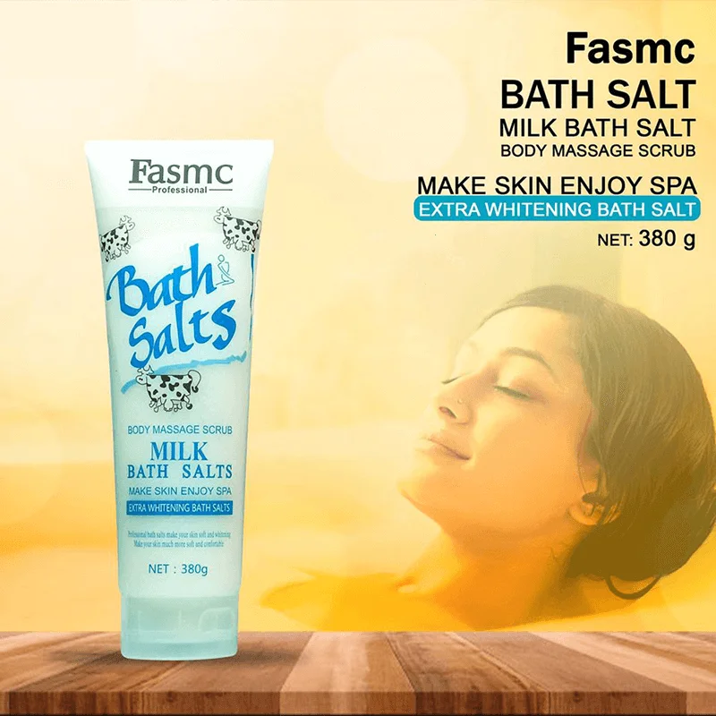 Milk Bath Salts & Body Massage Scrub - Relaxing Aromatherapy 380g % Milk Bath Salts & Body Massage Scrub - Relaxing Aromatherapy 380g