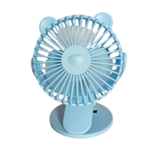 Mini USB Clip-On Desk Fan - Portable Handheld Cooling with 360° Rotation