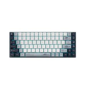 Multi-Mode Mechanical Backlit Keyboard - White and Blue by Rapoo