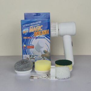 Multi-Purpose Electric Cleaning Brush – 5-in-1 Versatile Tool for Effortless Cleaning