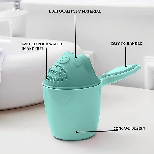 Multicolor Baby Bath Shower Cup - Fun and Functional Bath Time Essential % Multicolor Baby Bath Shower Cup - Fun and Functional Bath Time Essential