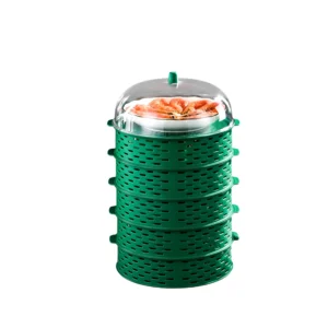 Multifunctional 5-Layer Food Safety Cover – Assorted Colors Available