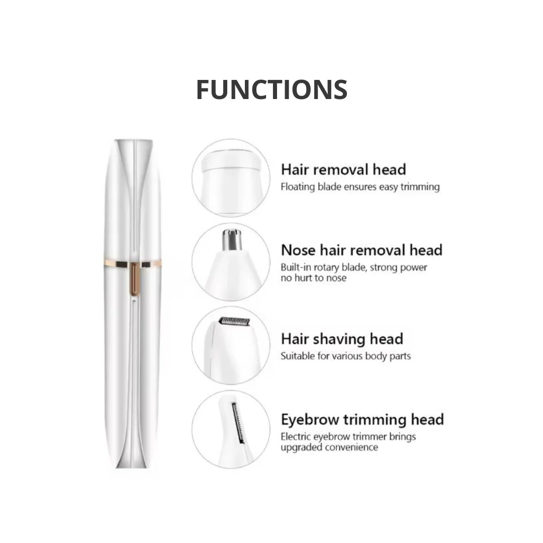 Multifunctional Electric Shaver & Hair Trimmer 4-in-1 Grooming Kit % Multifunctional Electric Shaver & Hair Trimmer 4-in-1 Grooming Kit