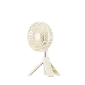 Multipurpose Gray Desktop Fan with Tripod Stand for Home & Office Use