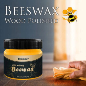 Natural Wood Seasoning Beeswax - Set of 3 Premium Wax Blocks
