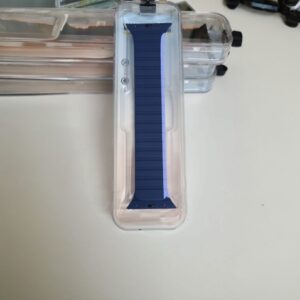 Navy and Sky Blue 22mm Magnetic Strap for Smart Watches