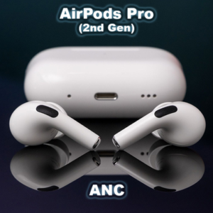 Noise-Canceling Apple AirPods Pro 2nd Gen - Wireless Earbuds in White