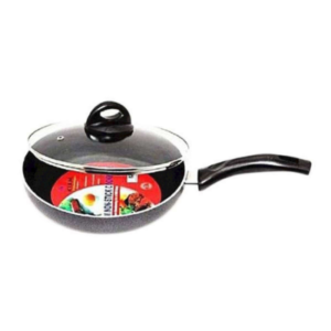 Non-Stick 20cm Frying Pan with Glass Lid for Effortless Cooking