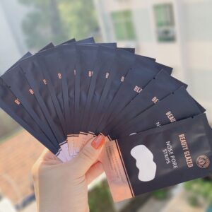 Nose Pore Strips for Blackhead Removal - 5 Pack | Beauty Glazed 3g