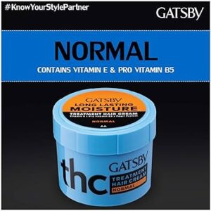Nourishing Hair Treatment Cream for Normal Hair - Gatsby 70g