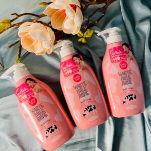 Nourishing White Milk Shine Body Lotion 450ml for Radiant Skin