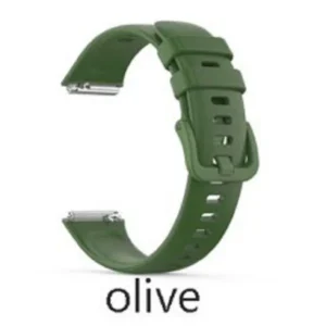 Olive Huawei Band 7 Strap - Stylish and Durable Replacement Band