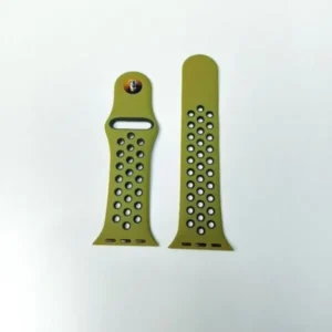 Olive Soft Silicone Straps for 38/40/41mm Watches - Comfortable & Durable