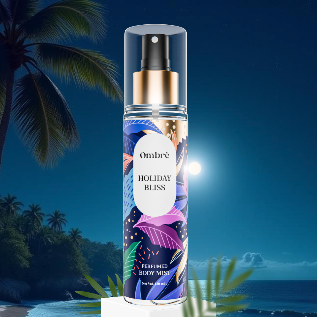 Ombre Holiday Bliss Perfumed Body Mist - 120ml Refreshing Fragrance % Ombre Holiday Bliss Perfumed Body Mist - 120ml Refreshing Fragrance