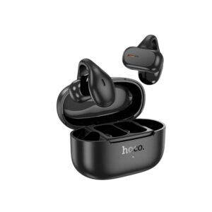 Open-Ear TWS Bluetooth Earbuds – Stylish Black Clip Design by Hoco