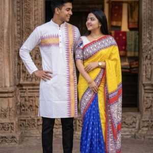 Panjabi Collection - Elegant Boisakhi Sharees for Festive Occasions
