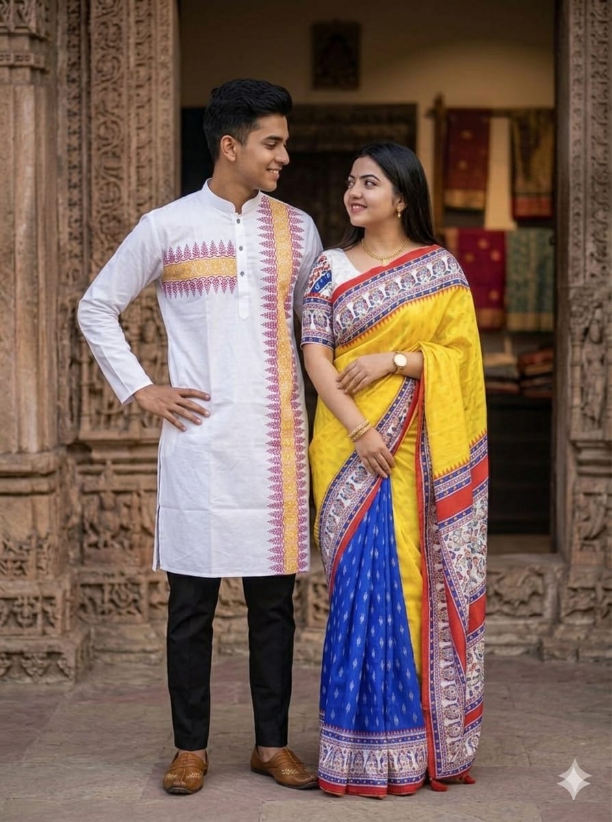 Panjabi Collection - Elegant Boisakhi Sharees for Festive Occasions % Panjabi Collection - Elegant Boisakhi Sharees for Festive Occasions