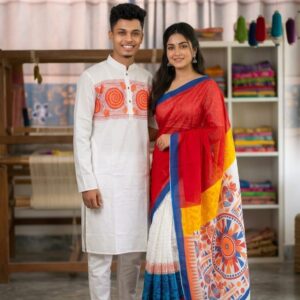 Panjabi Collection: Premium Boisakhi Sharees for Elegant Festivities