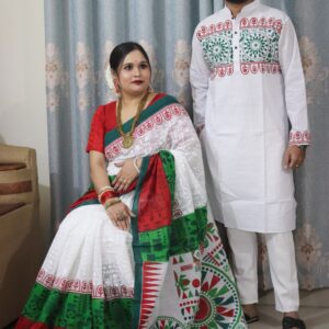 Panjabi Couple Set – Elegant Traditional Attire for Modern Style