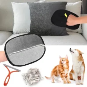 Pet Hair Remover Gloves – Electrostatic Cleaning Tool for Sofas, Clothes, and Cars