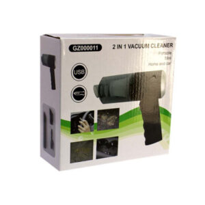 Portable 2-in-1 Wireless Mini Vacuum Cleaner - Rechargeable & Compact