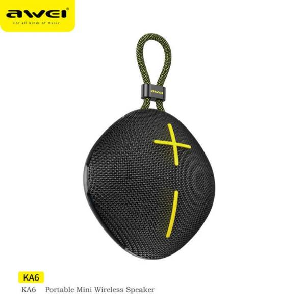 Portable Bluetooth Speaker Awei KA6 - Compact Wireless Sound Experience % Portable Bluetooth Speaker Awei KA6 - Compact Wireless Sound Experience