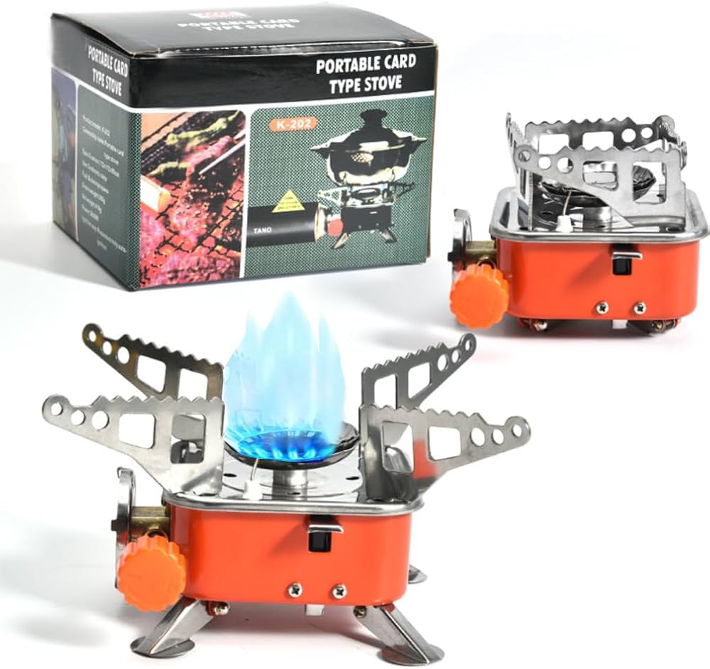 Portable Camping Stove for Safe Outdoor Cooking - Compact & Lightweight Design % Portable Camping Stove for Safe Outdoor Cooking - Compact & Lightweight Design