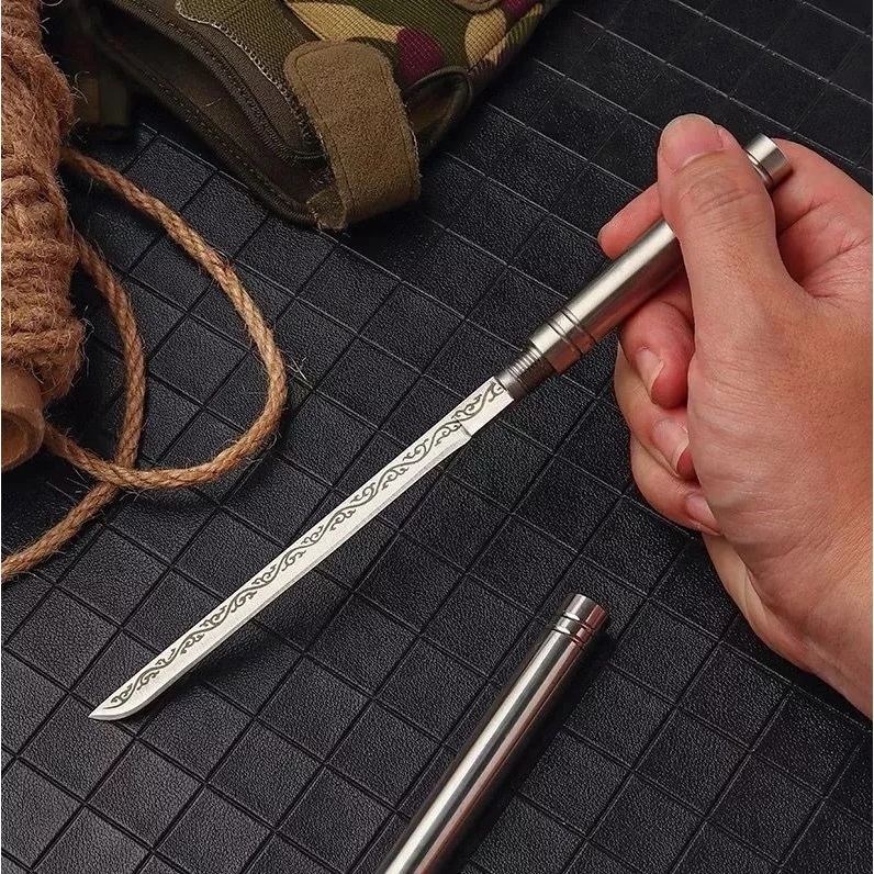 Portable Multipurpose Outdoor Fruit Knife with Sheath - Essential Kitchen Tool % Portable Multipurpose Outdoor Fruit Knife with Sheath - Essential Kitchen Tool
