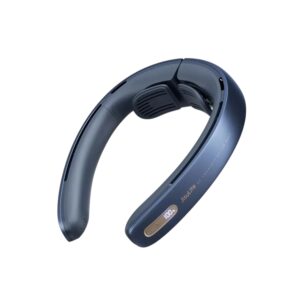 Portable Neck Fan Pro with LED Display - JISULIFE FA45 in Blue